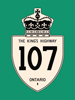 Hwy 107 Sign Graphic