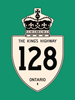 Hwy 128 Sign Graphic