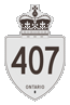 Hwy 407 Sign Graphic