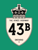 Hwy 43B Sign Graphic