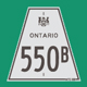Hwy 550B Sign Graphic