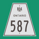 Hwy 587 Sign Graphic
