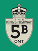 Hwy 5B Sign Graphic