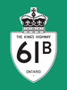 Hwy 61B Sign Graphic