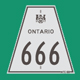 Hwy 666 Sign Graphic
