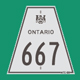 Hwy 667 Sign Graphic