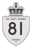 Hwy 81 Sign Graphic