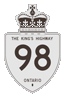 Hwy 98 Sign Graphic
