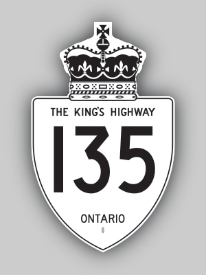 HWY 135 ROUTE MARKER - © Josh Anderchek