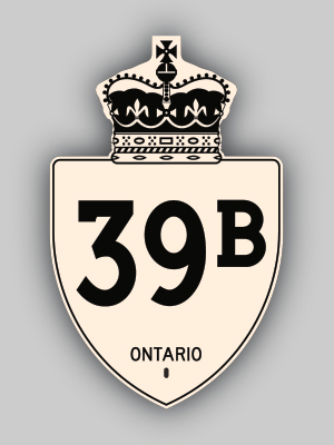 HWY 39B ROUTE MARKER - © Josh Anderchek