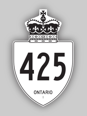 HWY 425 ROUTE MARKER - © Josh Anderchek