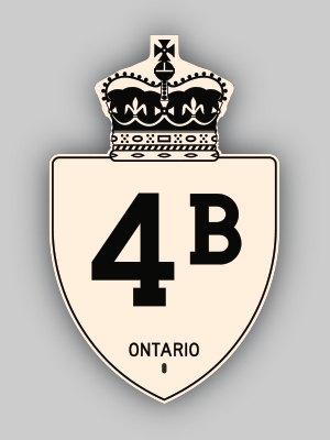 HWY 4B ROUTE MARKER - © Josh Anderchek