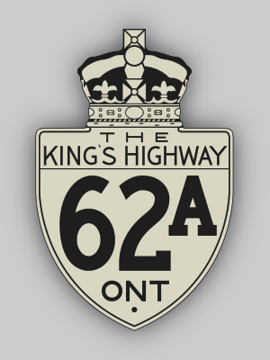 HWY 62A ROUTE MARKER - © Josh Anderchek