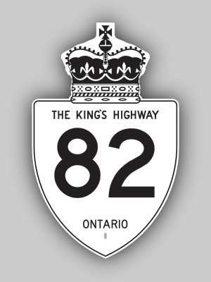 HWY 82 ROUTE MARKER - © Josh Anderchek