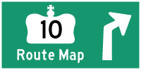 HYPERLINK TO HWY 10 ROUTE MAP PAGE - © Cameron Bevers
