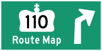 HYPERLINK TO HWY 110 ROUTE MAP PAGE - © Cameron Bevers