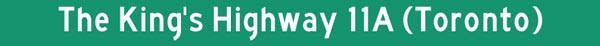Hwy 11A Toronto Title Graphic
