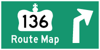 HYPERLINK TO HWY 136 ROUTE MAP PAGE - © Cameron Bevers
