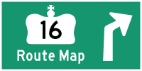 HYPERLINK TO HWY 16 ROUTE MAP PAGE - © Cameron Bevers