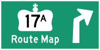 HYPERLINK TO HWY 17A ALT MAP PAGE - © Cameron Bevers