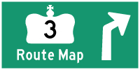 HYPERLINK TO HWY 3 ROUTE MAP PAGE - © Cameron Bevers