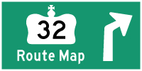 HYPERLINK TO HWY 32 ROUTE MAP PAGE - © Cameron Bevers