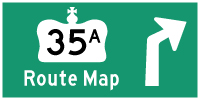 HYPERLINK TO HWY 35A ROUTE MAP PAGE - © Cameron Bevers