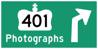 HYPERLINK TO HWY 401 PHOTOGRAPHS PAGE - © Cameron Bevers