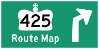 HYPERLINK TO HWY 425 BRADFORD BYPASS ROUTE MAP PAGE - © Cameron Bevers