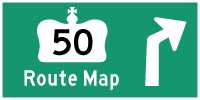 HYPERLINK TO HWY 50 ROUTE MAP PAGE - © Cameron Bevers