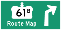 HYPERLINK TO HWY 61B ROUTE MAP PAGE - © Cameron Bevers