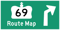 HYPERLINK TO HWY 69 ROUTE MAP PAGE - © Cameron Bevers