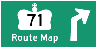 HYPERLINK TO HWY 71 ROUTE MAP PAGE - © Cameron Bevers
