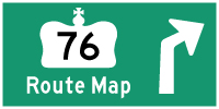 HYPERLINK TO HWY 76 ROUTE MAP PAGE - © Cameron Bevers
