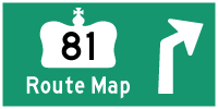HYPERLINK TO HWY 81 ROUTE MAP PAGE - © Cameron Bevers