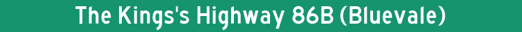Hwy 86B Bluevale Graphic