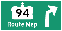 HYPERLINK TO HWY 94 ROUTE MAP PAGE - © Cameron Bevers