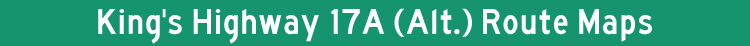 Hwy 17A Alt. Title Graphic