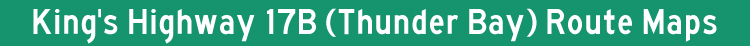Hwy 17B Thunder Bay Title Graphic