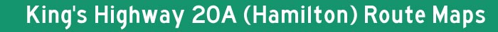 Hwy 20A Hamilton Title Graphic