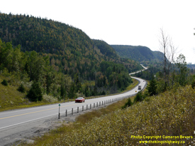 SCENIC VIEW ALONG HWY 11 NORTH OF NIPIGON