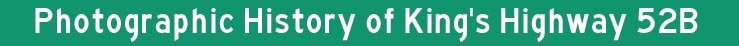 Hwy 52B Title Graphic