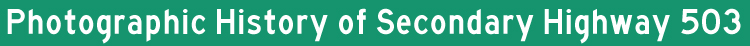 Hwy 503 Title Graphic