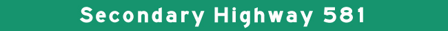 Hwy 581 Title Graphic
