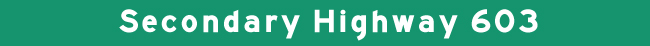 Hwy 603 Title Graphic