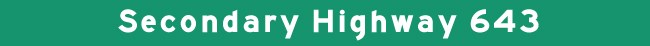 Hwy 643 Title Graphic