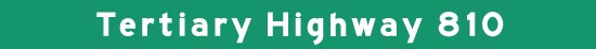 Hwy 810 Title Graphic