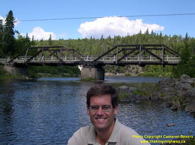 CAM EXPLORING A BRIDGE NEAR WAWA