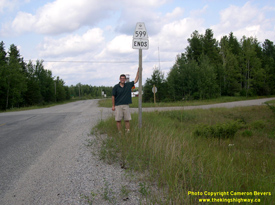 CAM AT END OF HWY 599