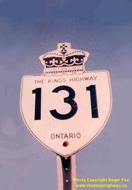 HWY 131 #2 ROUTE MARKER - © Roger Fox
